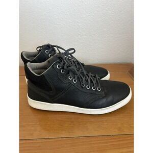 Kodiak Argus Mid Cut Sneakers‎ Mens Size 8.5 Black Leather Casual